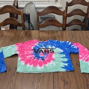 Vans tie dye crew neck.